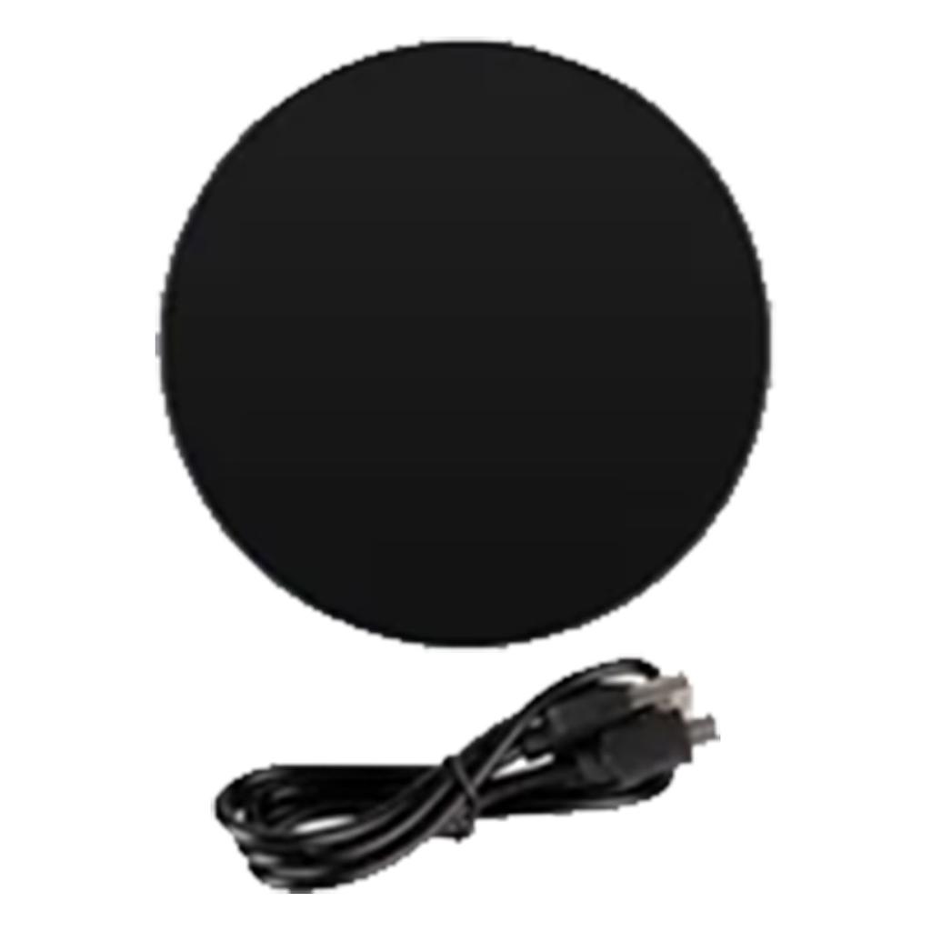 Wireless Charger 10W Fast Wireless Charging Pad Qi Certified Aluminum Alloy Round Wireless Phone