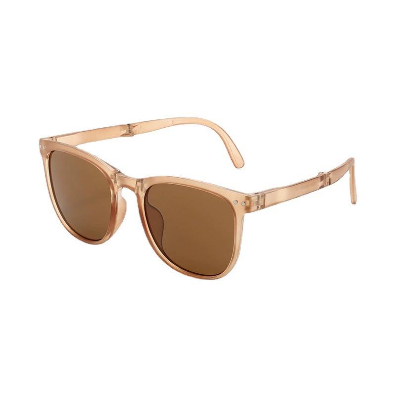Folding Sunglasses, Polarized Sunglasses, Female And Male Trendy Goods, Anti-Ultraviolet Tea, Sunshade