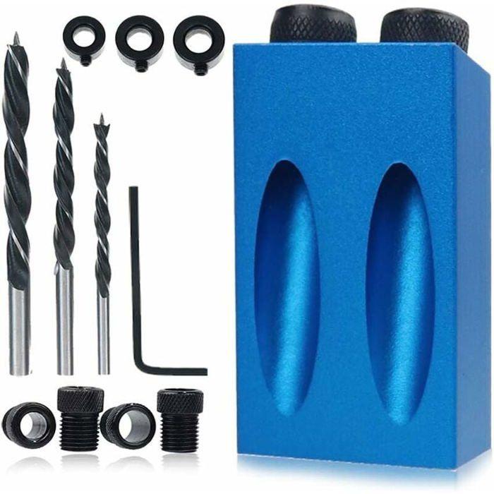 

Woodworking Guides Localizer Joint Angle Tool - 14 Pieces 15 Degree Pocket Hole Jig Fastener
