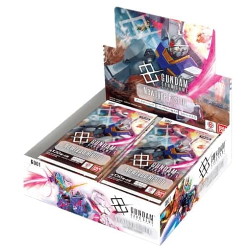 [Authentic] Bandai Gundam Card Game Booster Pack Newtype Rising [GD01] (Box) 24 Packs