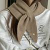 Soft Triangle Scarf Versatile Neck Kerchief New Wrap Shawl  Autumn Winter