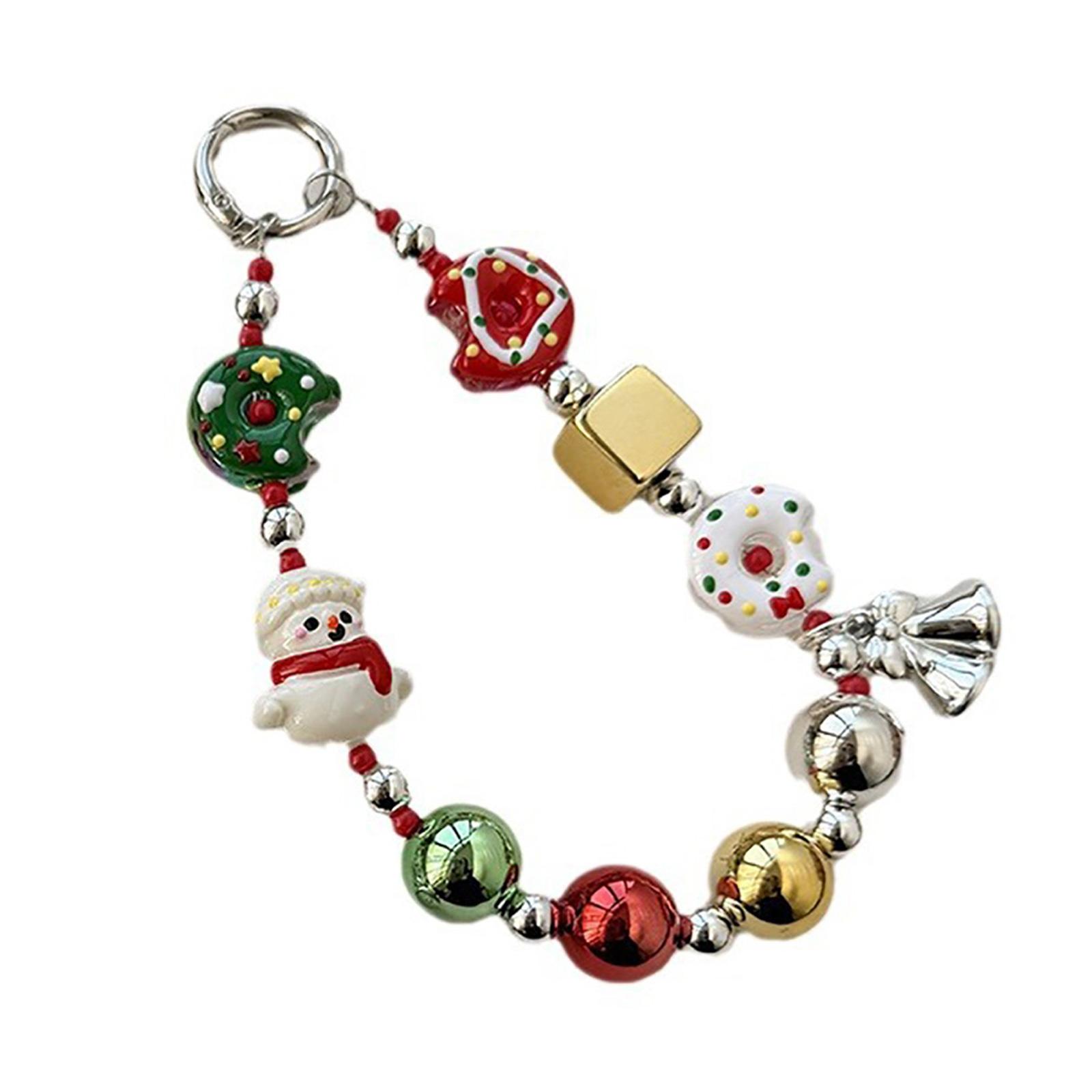 

Модный милый браслет-шнурок для мобильного телефона, ремешок для мобильного телефона, элегантный красочный кулон с бусинами, анти-потеряющаяся цепочка на запястье, ювелирные изделия