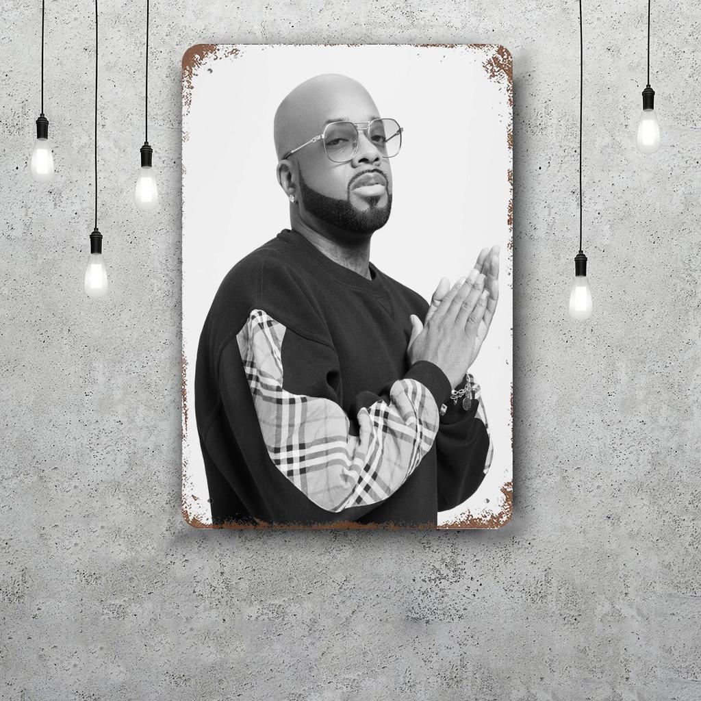 Jermaine Dupri Retro Vintage Tin Sign Poster Decorative Plaque Metal Plate Wall Decor
