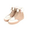 Leather Suede Fur High Top Sneakers Bbh612br