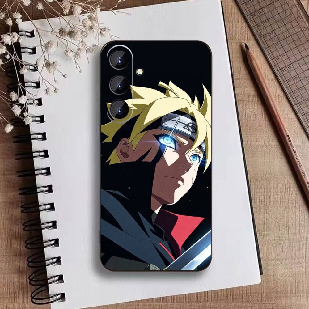 Anime M-Narutos Cover Phone Case For Samsung Galaxy A73,A72,A71,A70,A52,A51 Others Soft Black Cover