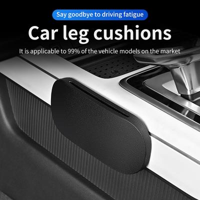 Genouillère de voiture Coussin de jambe pour console centrale de porte de voiture Accessoires d'intérieur de voiture Coussin d'accoudoir Coussin de jambe confortable pour voiture Coussin souple