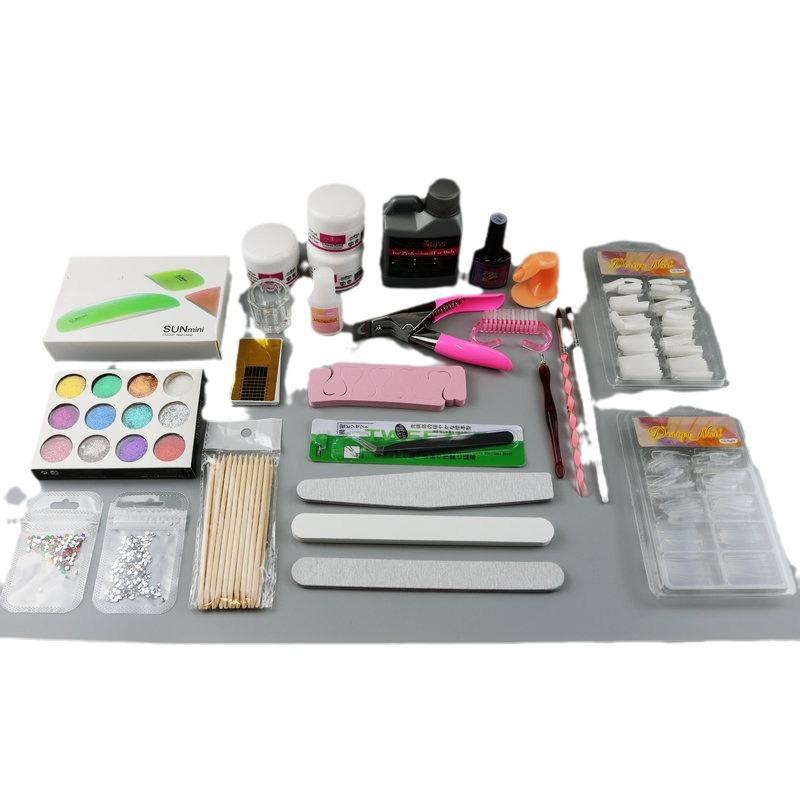 Zestaw do Brwi Nail Master, Podstawy Rozszerzania Brwi dla Początkujących, Pełny Zestaw Narzędzi Domowych z Pęsetami, Pędzelkami, Szablonami, Woskiem, Puderem do Brwi
