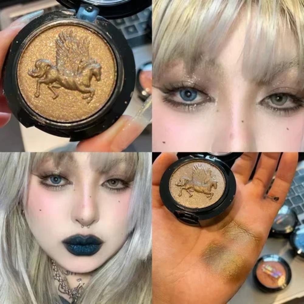 Glitter Eyeshadow Pearlescent Highlighter Powder Makeup Diamond Eye Shadow Palette Bright Shiny Eye Makeup Cosmetics