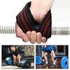 2Pcs Figure 8 Lifting Strap Men Women Anti-Slip Weightlifting Grip Band Bodybuilding Powerlifting Strength Training Home Gym Deadlifts Wrist Strap