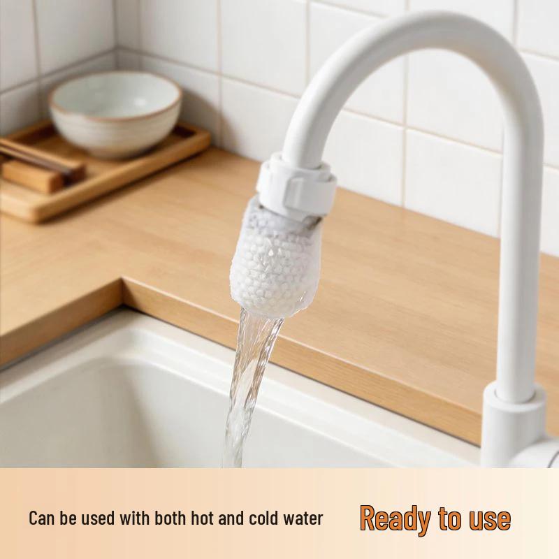Universal Hot & Cold Water Faucet Filter for Rust Pre-Filtration In Bathroom Taps