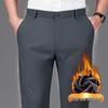 Plus Size Men's Summer Casual Pants, XL, Extra Wide, Four-Way Stretch, Straight Leg, Loose Fit, Business Slacks.