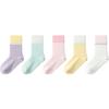 Balabala Kids' Spring/Autumn Mid-Calf Cotton Socks