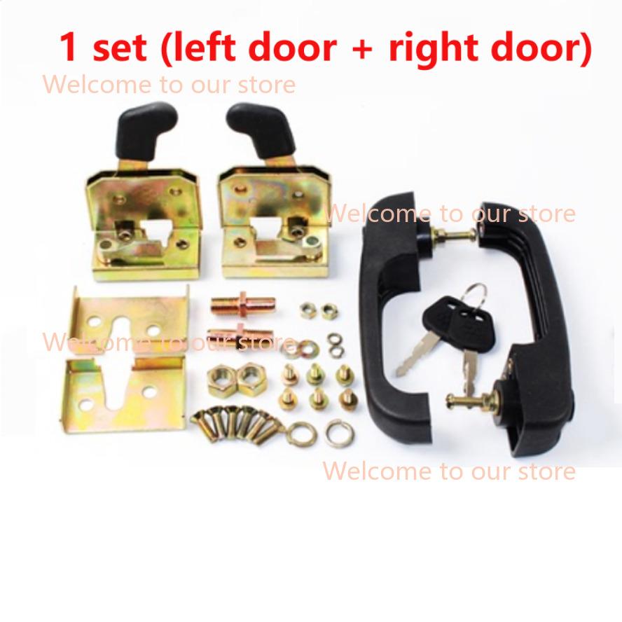 1set ( left + right ) Forklift Cab Door Handle Lock GMS502 For Hangcha Heli 1set