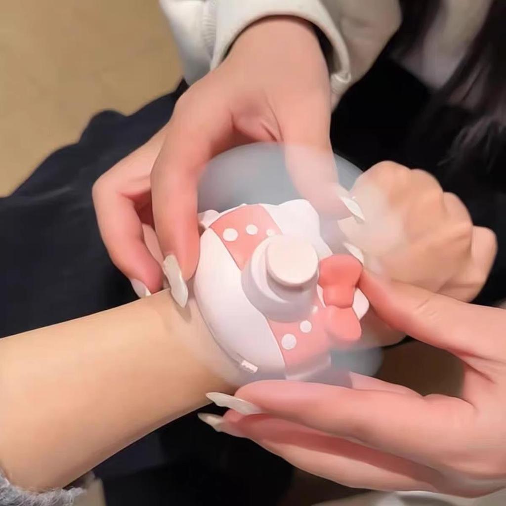 Mini Cartoon Kinder-Handgelenksventilator: Ultra-Leise, Handheld, Tragbare Kühlung für Studenten
