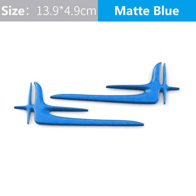 

Металлические наклейки на автомобиль, стильный значок на крыло, наклейка для W205 W211 W203 W204 E46 E39 F32, эмблема на задний багажник, автомобильные аксессуары синий