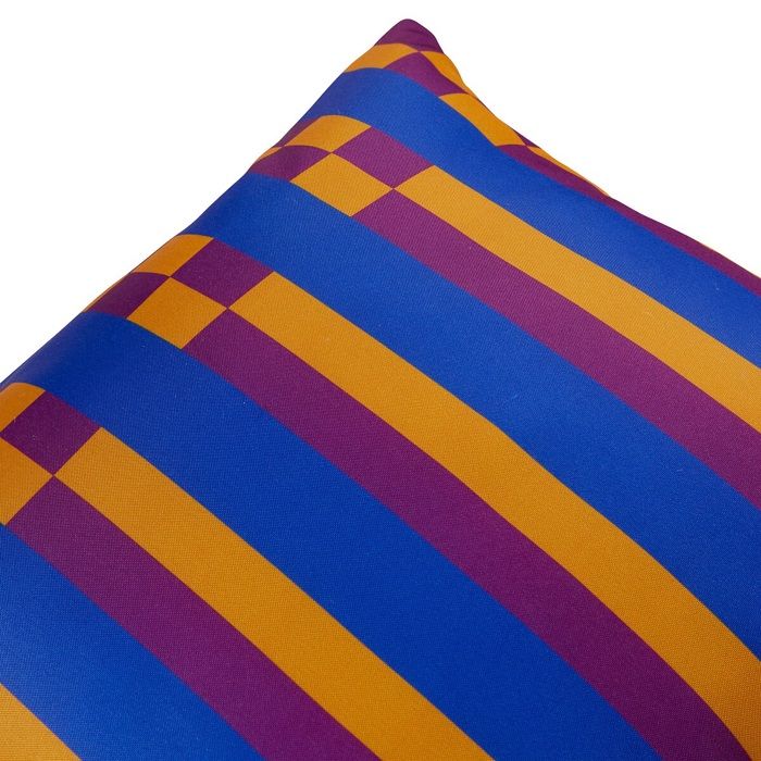 Housse de coussin exterieur 40 x 40 cm Pia raye