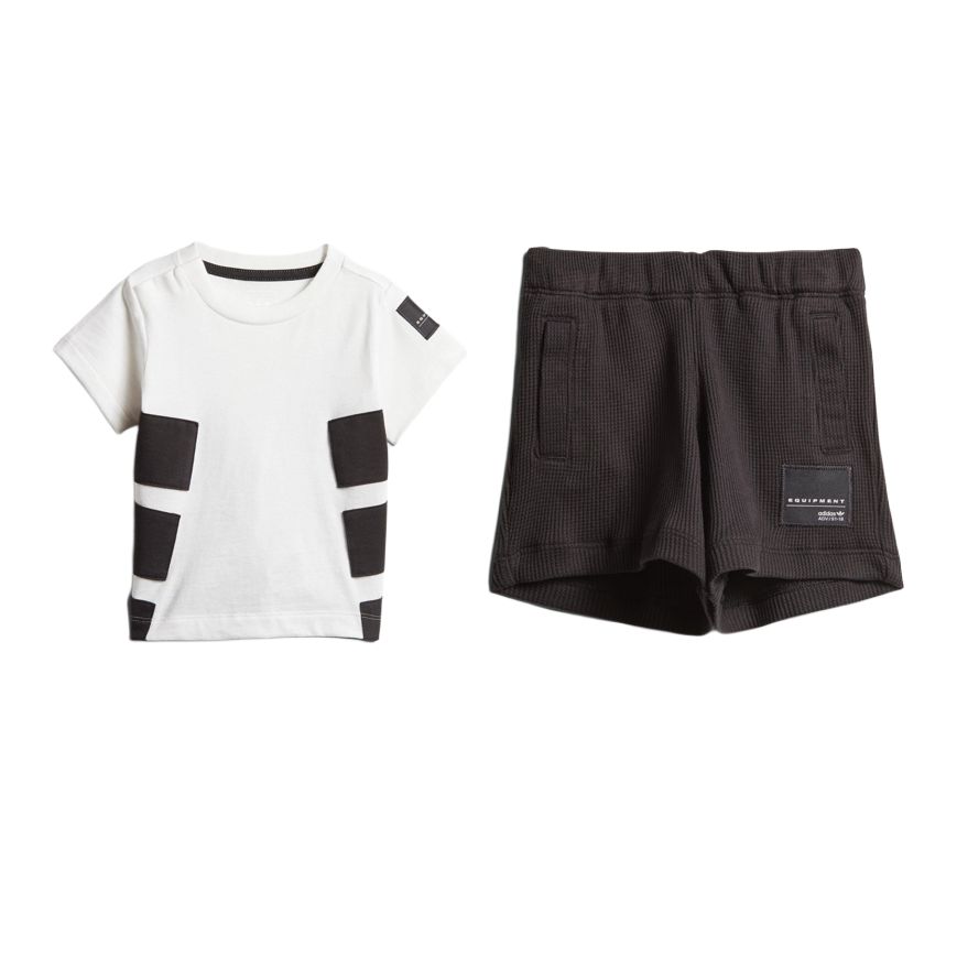 Adidas Originals Casual Sportswear Black/White Infant And Toddler CW0094 86