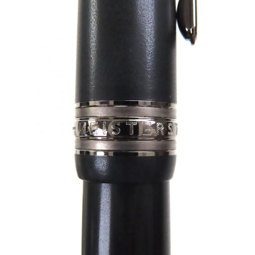 Great MONTBLANC Fountain Pen Meisterstückle Grand Ultra Black 14K Mens Used
