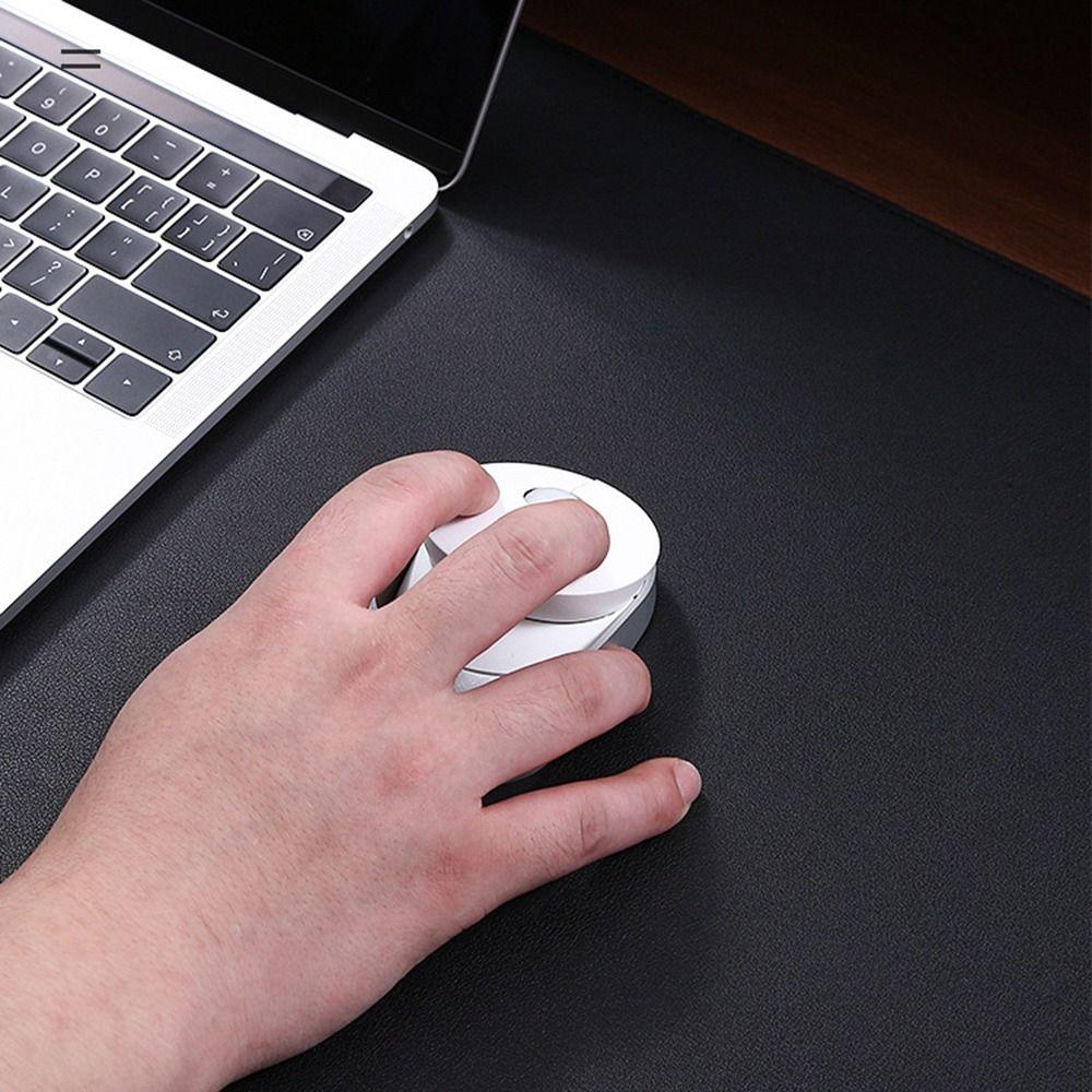 PU Leather Desk Protector Mat Dual Side Keyboard Mousepad Easy Clean Table Cover Office