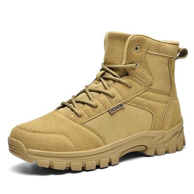 Übergröße Herrenstiefel Outdoor Wüstenstiefel Wanderstiefel Stiefeletten für Herren Arbeitssicherheitsschuhe