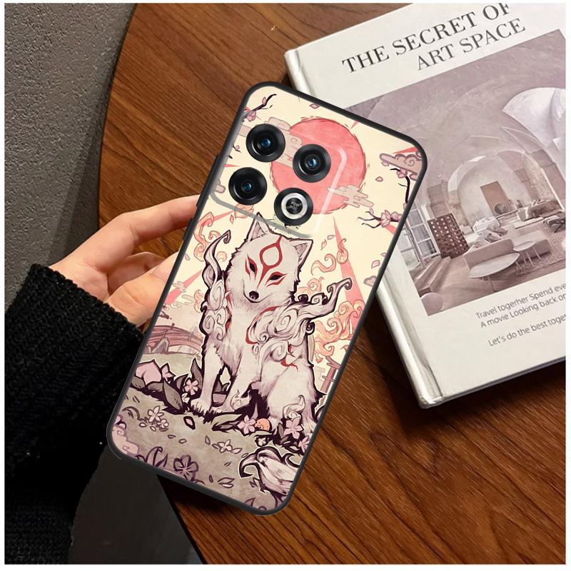 

Kitsune Fox Art Case For OnePlus 8T 10T 10R 12R 13R 13s 13 12 11 9 Nord 5 CE 2 3 4 Lite N10 N20 N30 Cover OnePlus Nord CE3Lite