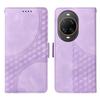 For Huawei nova 14 Ultra 5G Leather Cases Wallet Rhombus Imprinted Phone Cover Stand with Strap