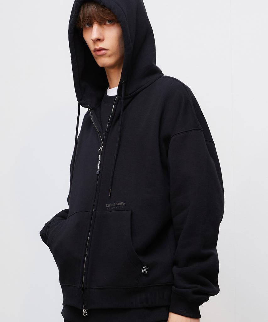 Kulte Aurora Reflective Zip-Up Hoodie Black