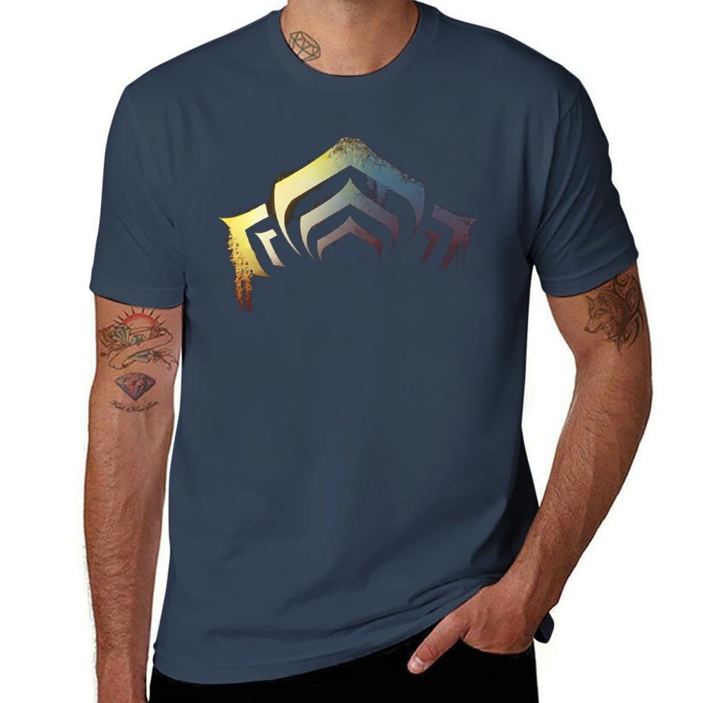 Warframe Logo T-Shirt man t shirt graphic man t shirt cotton high quality man graphic t shirt T-Shirt