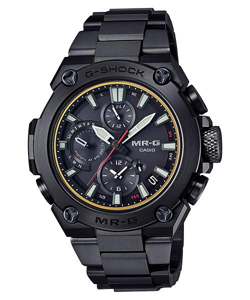 

Casio Men s 200M Water Resistant Shock Resistant Quartz Watch MRG-B1000B-1A чорний
