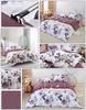 MILDLY Duvet Cover Single 4 Piece Set Egyptian Extra Long Cotton Duvet Cover Set Duvet Cover Fitted Sheet 300TC Satin Good To the Touch and Highly