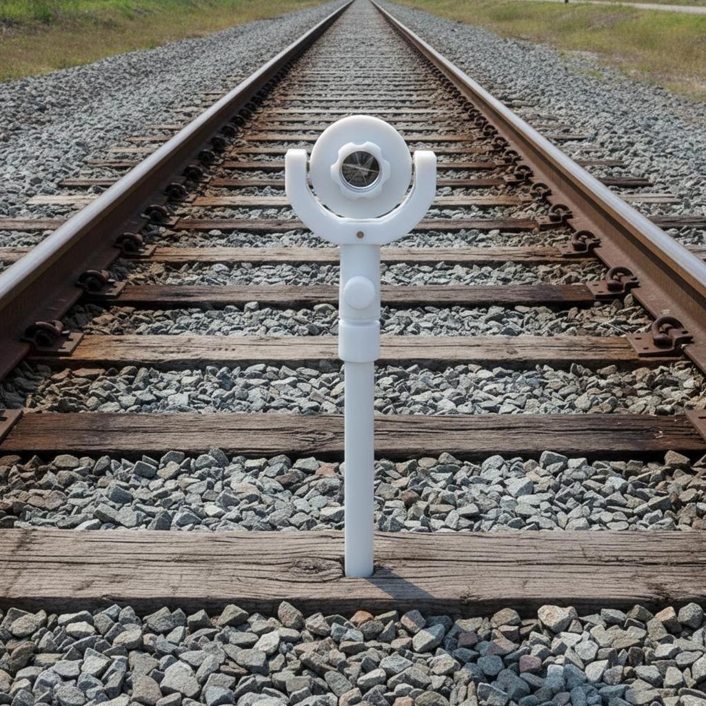Portable Mini Surveying Prism Heavy-Duty with Yoke Slimline Compatible for