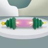 Glowing Stretch Snail Decompression Toy Santa Claus with Light Telescopic Tube