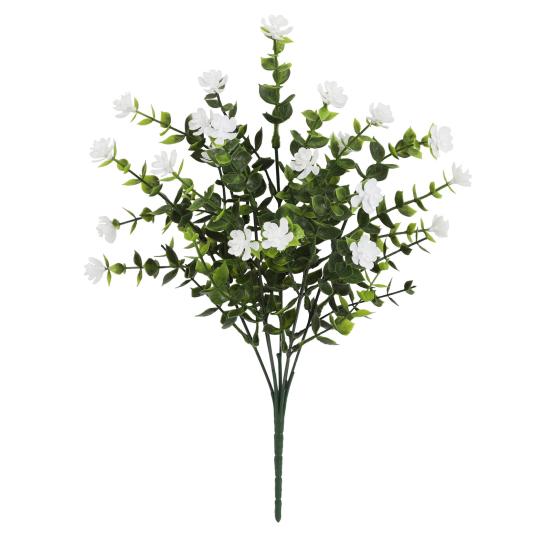 Artificial Camellia Bundle Realistic Faux Camellia Blooms Fake Flowers Bunch for Dining Table Decor Home Office Wedding Party Decoration