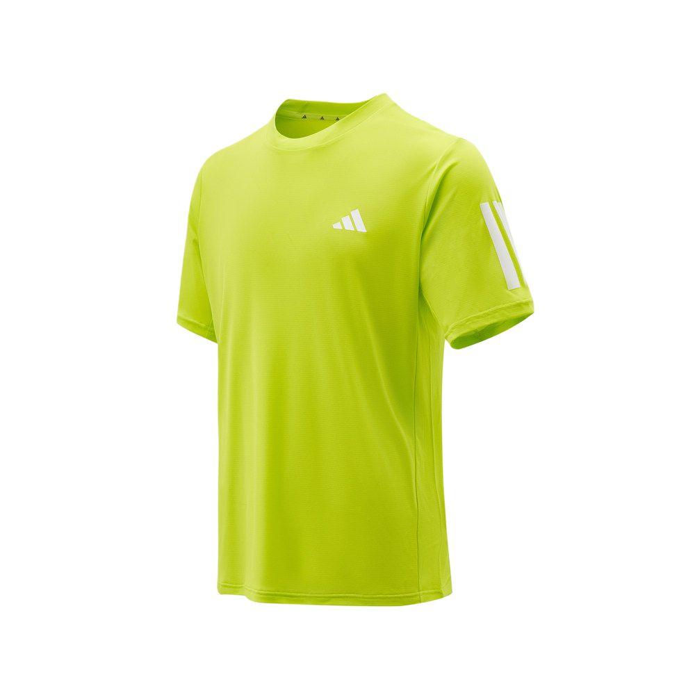 Adidas T Shirts Men s Yellow Green Crew Neck KU8728 L