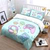 Kawaii Gaming Icons Design Bedding Duvet Cover Set  (1*Duvet Cover 2*Pillowcases, without duvet insert)