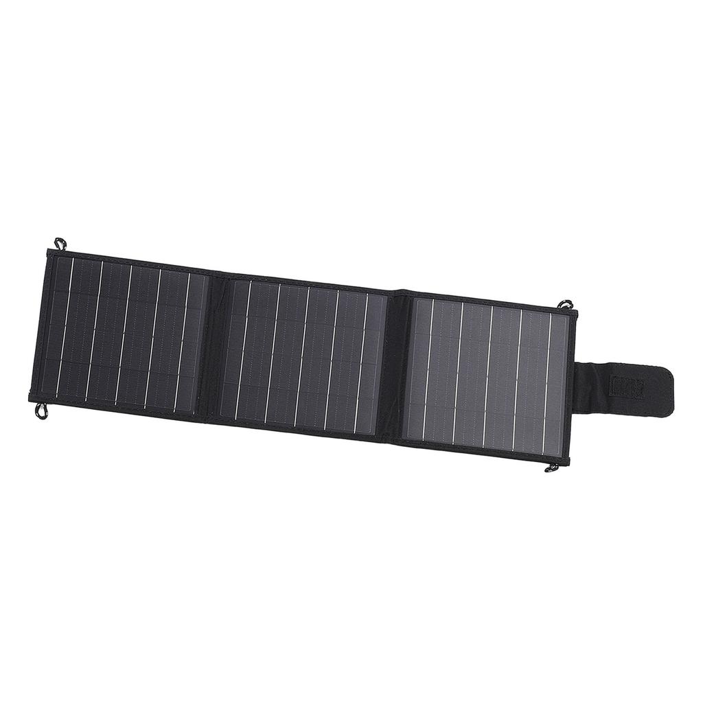 15W 5V Solar Panel Monocrystalline Silicon 3 Folds Portable Solar Panel Charger USB Tyep C Dual