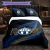FC Zürich Themed Bedding 3Pcs Duvet Cover Set Decorative Bed Linen For Teen Room Home Decoration