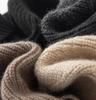Women's 100% Pure Cashmere Hat - Versatile, Solid Color, Warm, Ear Protection Head Wrap
