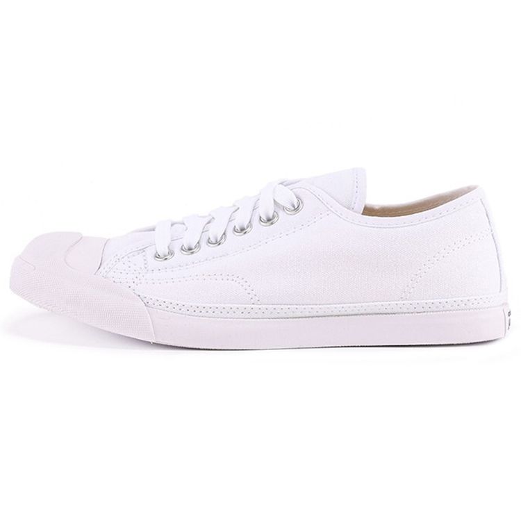 Converse Jack Purcell Comfortable Minimalist Low-Top Canvas Shoes Women Sneakers White 570482C