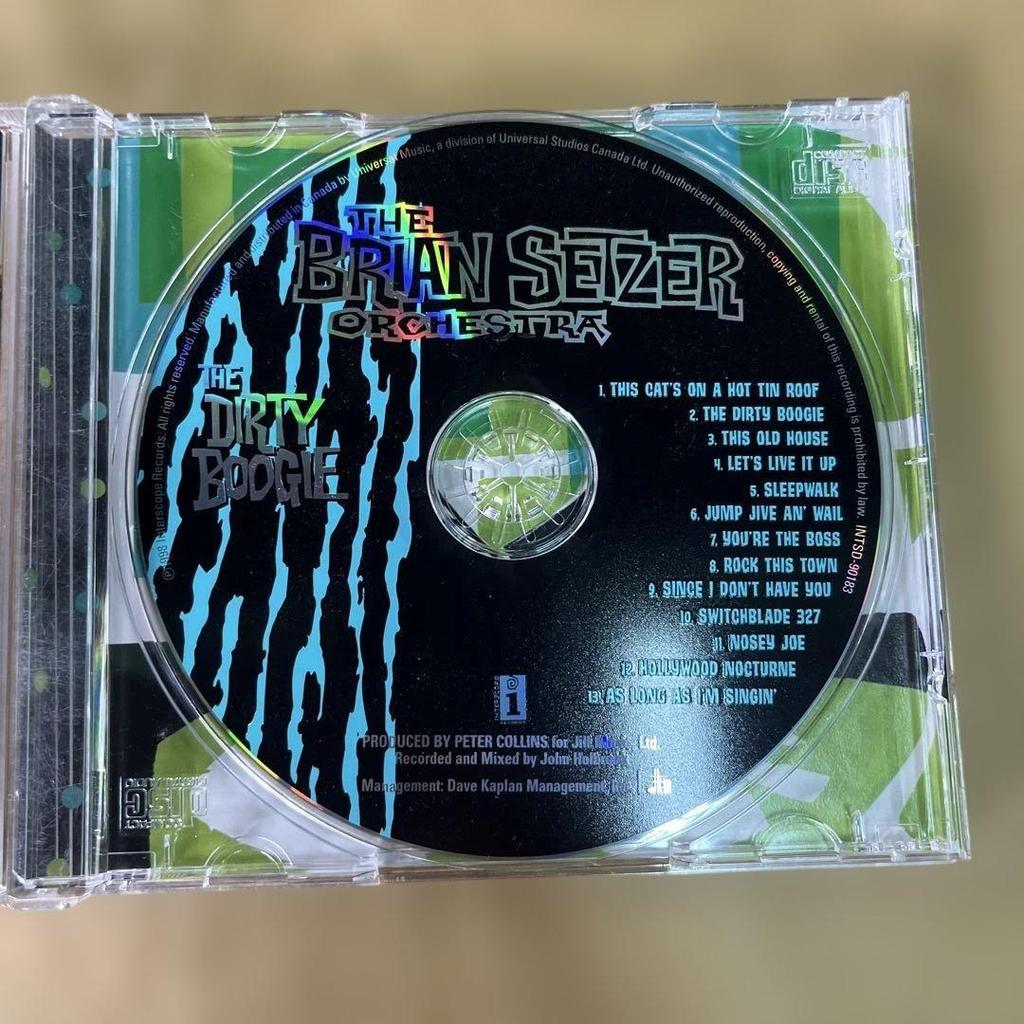 Used The Brian Setzer Orchestra CD