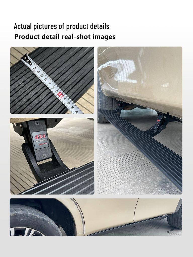Nissan Patrol Y62 Electric Side Steps with Welcome Lights