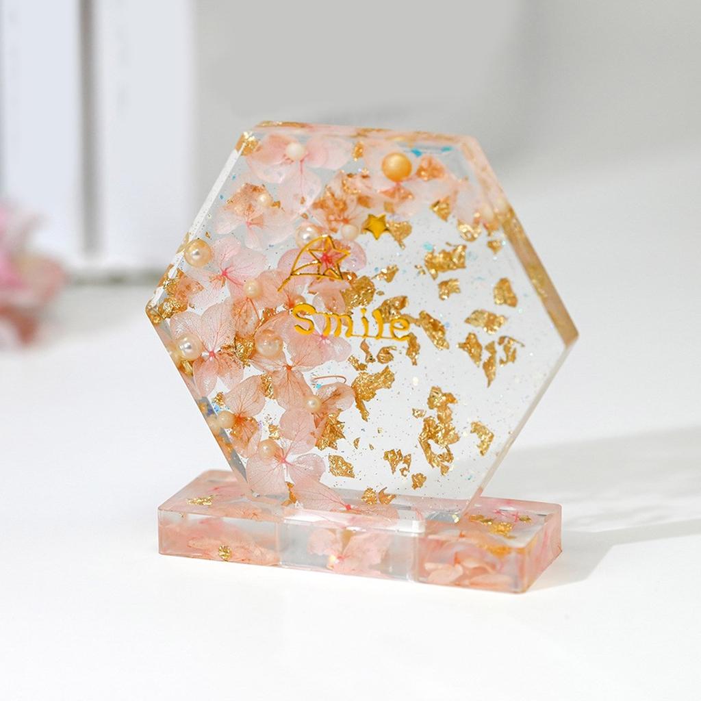 Home Decors Silicone Frame Mould DIY Heart Shaped Round Hexagon Photo Frame Decor Silicone Mold Set For Crafting