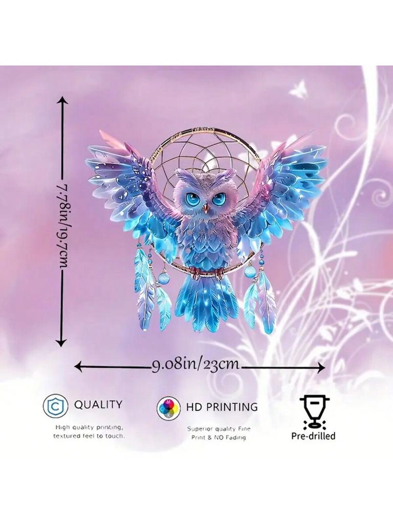 Multiple Colorful Owl Animal Themed Hanging Decorations, Ideal Gifts for Home and Office Decoration, Holiday Decoration