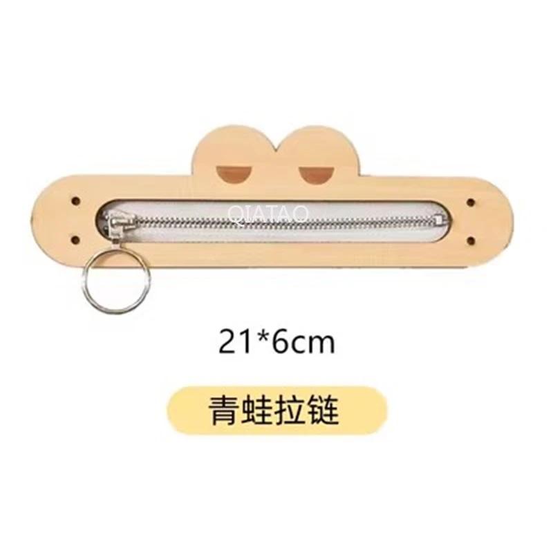 DIY Wood Accessories Montessori Busy Board Castle Sheep Animal Whales Bus Wall Toy Training Material Pack Educational Toy For Ch
