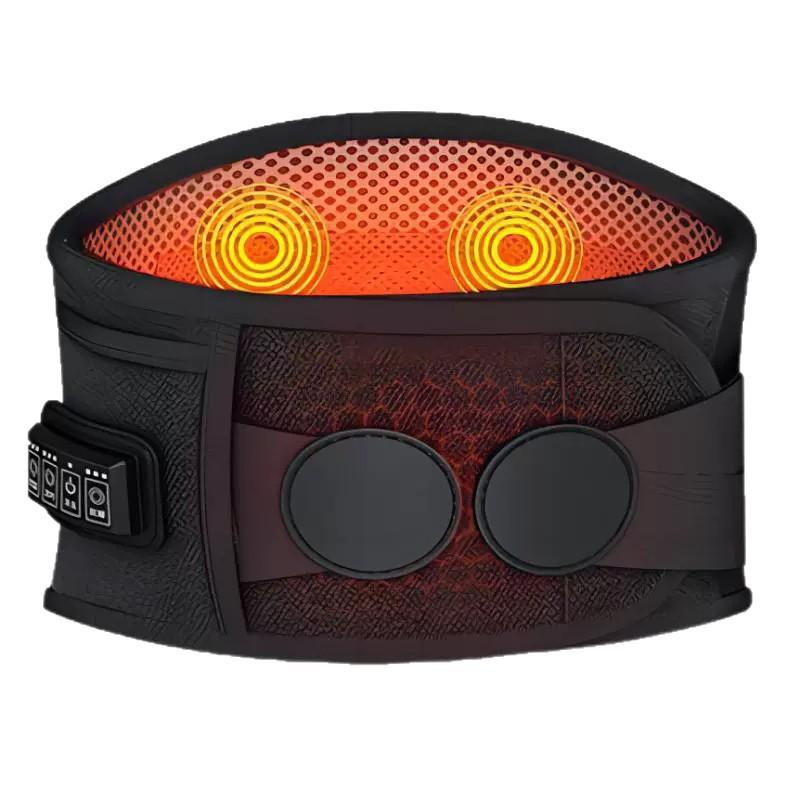 New Electric Heating Waist Massage Instrument Mugwort Hot Compress To Keep Warm Waist Pain Physiotherapy Massage Artifact Belt