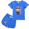 Labbrub Cartoon Printed Kids' Suit - Fashionable and versatile simple cartoon pattern breathable wearing comfortable prints