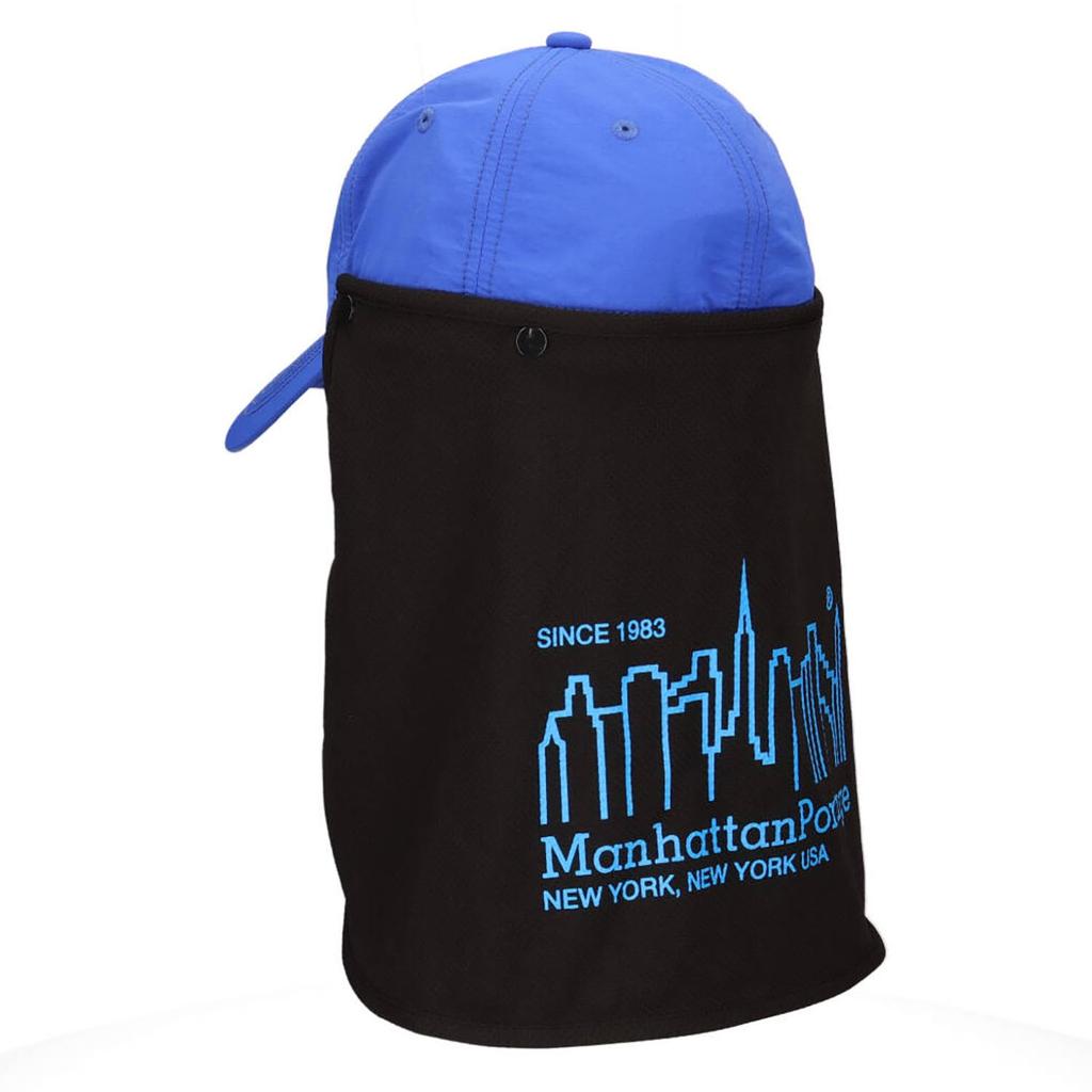 Kids Baseball Cap with Sauce Sunshade SUNSHADE CAP [Manhattan Portage] Children's KID'S (Blue)