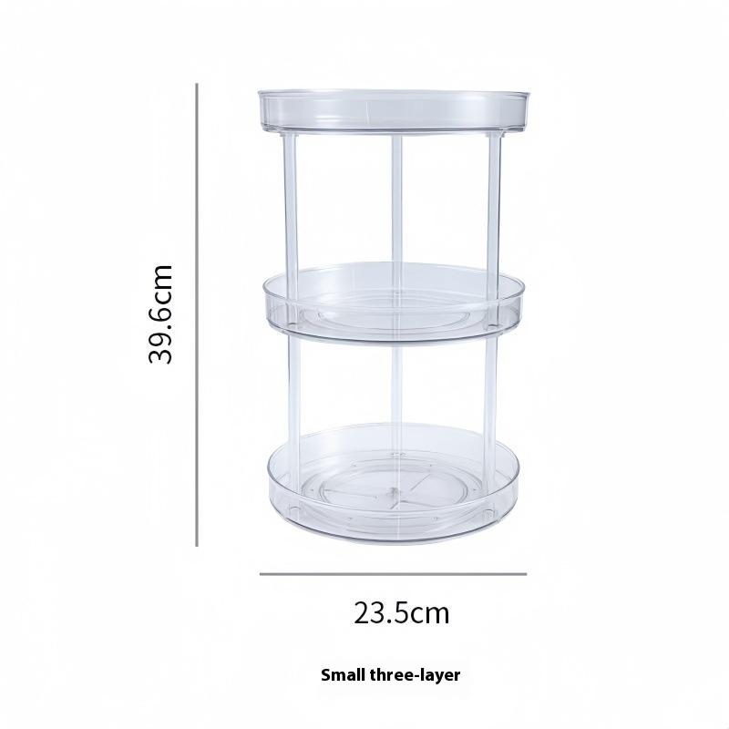 Stojak do przechowywania kosmetyków Biurowy pojemnik do przechowywania na biurko Obrotowa taca Stojak do przechowywania w kuchni Wielowarstwowy stojak do przechowywania Stojak do przechowywania z obrotową podstawą