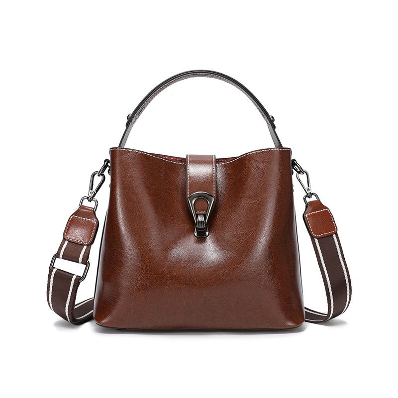 

2025 Women s Versatile Fashion Crossbody Bucket Handbag
