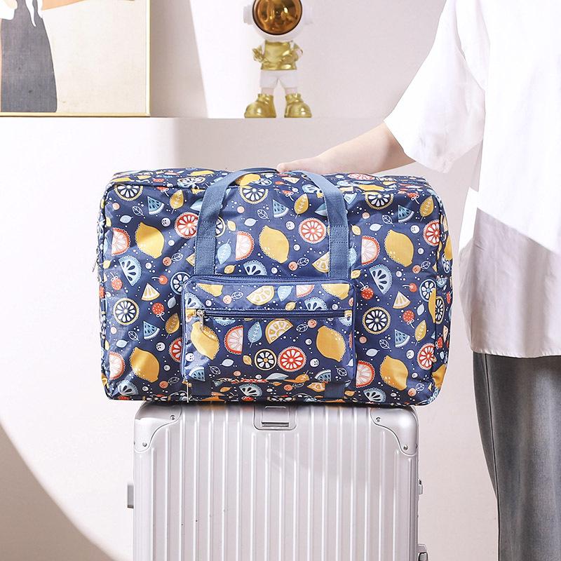 Large Capacity Foldable Duffel Maternity & Travel Bag with Suitcase Handle Sleeve